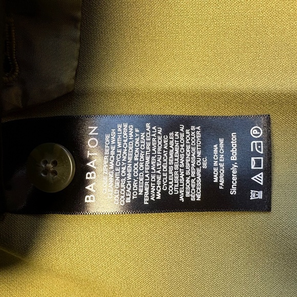 Babaton Command Pant Chartreuse green size 6 - Picture 8 of 12